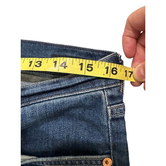 CoH Emerson Slim Boyfriend Jeans Button Fly Straight Leg Medium Wash, 28 - Picture 9 of 11